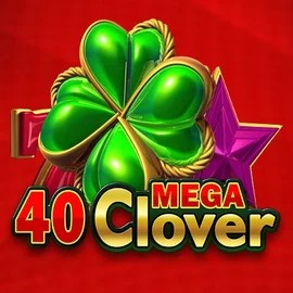 Logo of 40 Mega Clover from Amusnet Interactive at Herospin Casino