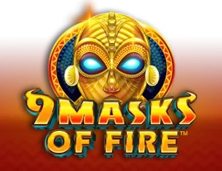 9 Masks of Fire slot logo by Gameburger Studios at Herospin Casino9 Masks of Fire
