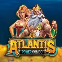 Atlantis Power Combo slot logo by Infinity Dragon Studios at Herospin CasinoAtlantis Power Combo
