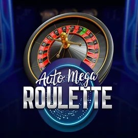 Auto Mega Roulette online game logo by Pragmatic Play on herospin.eu.com