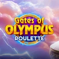 Gates of Olympus Roulette slot logo by Pragmatic Play at Herospin Casino