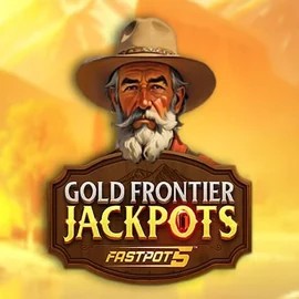 Gold Frontier Jackpots FastPot5 online game logo by Yggdrasil on herospin.eu.com