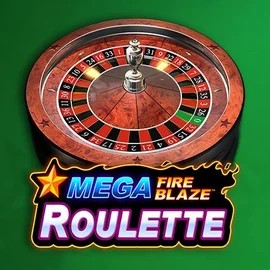 Mega Fire Blaze Roulette logo – Table Games by Playtech at Herospin Casino