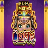 Mega Jackpots Cleopatra online game logo by IGT on herospin.eu.com