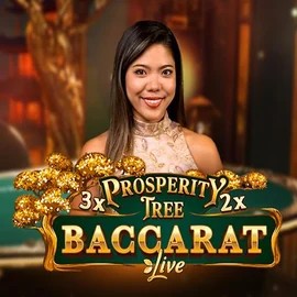 Prosperity Tree Baccarat casino game by Evolution – featured logo at Herospin Casino
