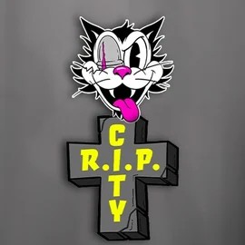 Logo of RIP City from Hacksaw Gaming at Herospin Casino