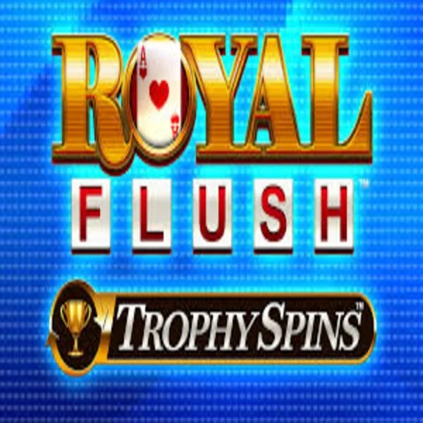 Royal Flush Trophy Spins logo – Slots by Greentube at Herospin Casino
