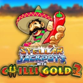 Logo of Stellar Jackpots with Chilli Gold x2 from Lightning Box Game at Herospin Casino
